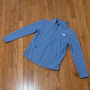 The North Face Light Blue Fleece Jacket